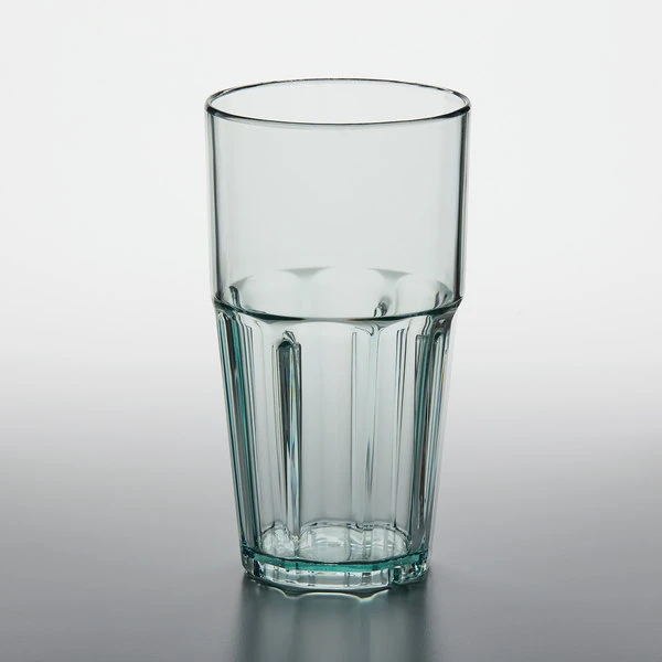 GET Enterprises GET 9922-1-JA Bahama 22 Oz. Jade Customizable SAN Plastic Tumbler - 72/Case 2 GET Enterprises GET 9922-1-JA Bahama 22 Oz. Jade Customizable SAN Plastic Tumbler - 72/Case - Image 2