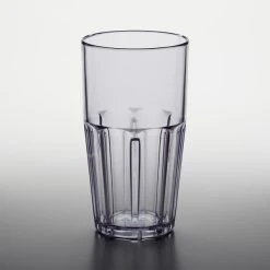Alternative view of GET Enterprises GET 9922-1-CL Bahama 22 Oz. Clear Customizable SAN Plastic Tumbler - 72/Case