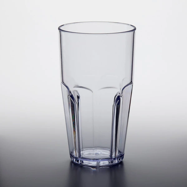 GET Enterprises GET 9932-1-CL Bahama 32 Oz. Clear Customizable SAN Plastic Tumbler - 72/Case 2 GET Enterprises GET 9932-1-CL Bahama 32 Oz. Clear Customizable SAN Plastic Tumbler - 72/Case - Image 2