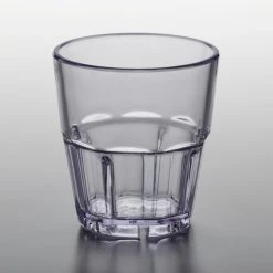 Alternative view of GET Enterprises GET 9955-1-CL Bahama 5.5 Oz. Clear Customizable SAN Plastic Tumbler - 72/Case