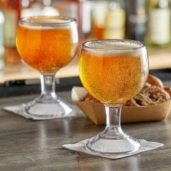 GET Enterprises GET GOB-20-1-SAN-CL 20 Oz. Customizable SAN Plastic Schooner - 12/Case -Acopa shop 1854258