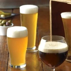 Arcoroc H9211 18.5 Oz. Customizable Linz Footed Pilsner Glass By Arc Cardinal - 24/Case -Acopa shop 1860430
