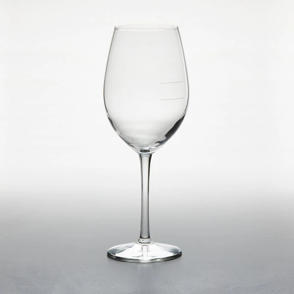 Libbey 7553-1178N Vina 17 Oz. Tall Wine Glass With Pour Lines - 12/Case 2 Libbey 7553-1178N Vina 17 Oz. Tall Wine Glass With Pour Lines - 12/Case - Image 2