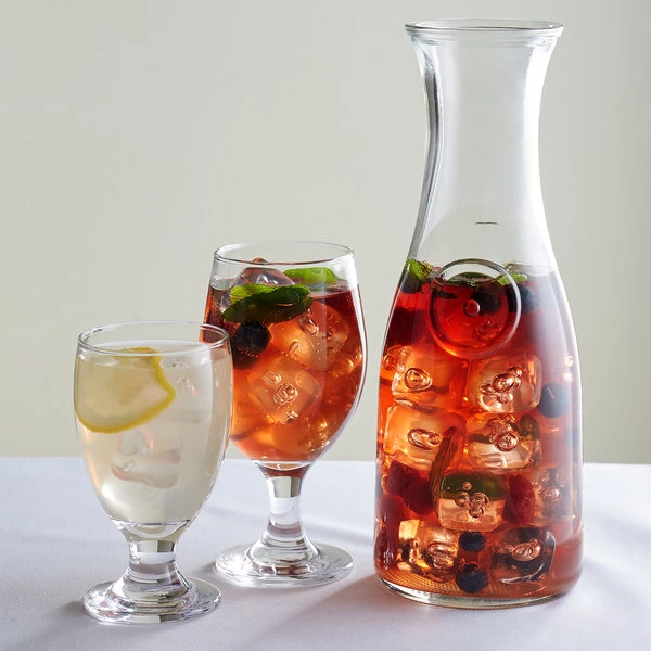 Acopa 14 Oz. Glass Goblet - 12/Case 4 Acopa 14 Oz. Glass Goblet - 12/Case - Image 4