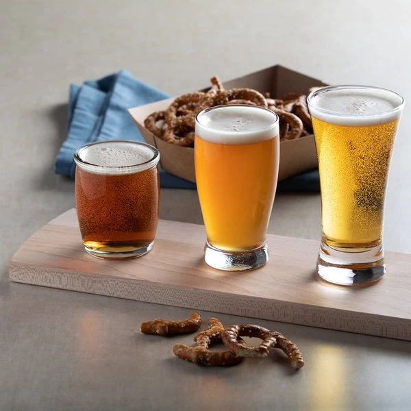 Acopa 4 Oz. Beer Tasting Glass - 4/Pack 6 Acopa 4 Oz. Beer Tasting Glass - 4/Pack - Image 6