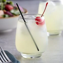 Libbey 12017 Orbital 15 Oz. Customizable Stackable Beverage Glass - 12/Case