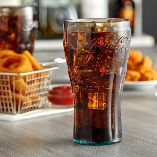 GET Enterprises GET 1126-JC Bell 26 Oz. Jade Coca-Cola® SAN Plastic Soda Glass - 72/Case 1 GET Enterprises GET 1126-JC Bell 26 Oz. Jade Coca-Cola® SAN Plastic Soda Glass - 72/Case