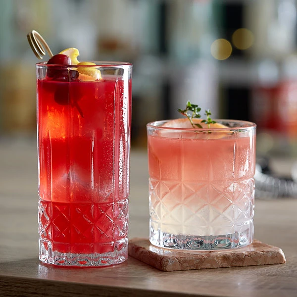Acopa Evora Rocks / Old Fashioned And Highball Glass Set - 24/Set 1 Acopa Evora Rocks / Old Fashioned And Highball Glass Set - 24/Set