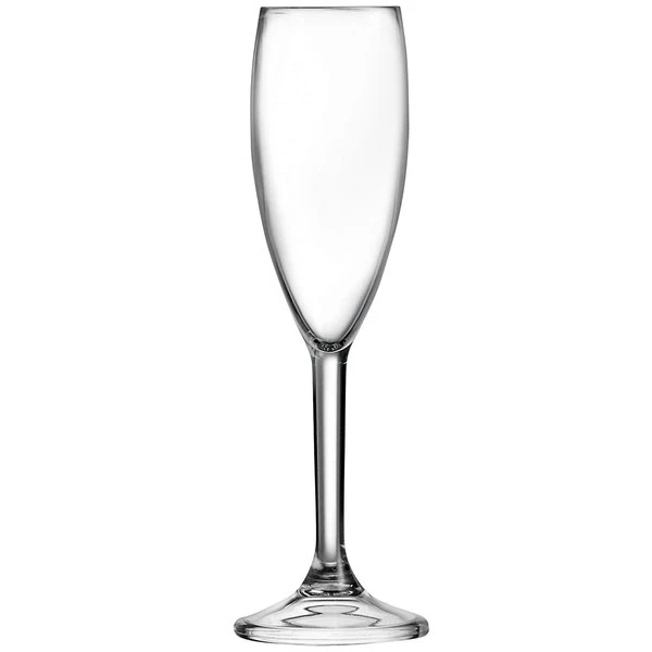 Arcoroc E6125 Outdoor Perfect 5 Oz. SAN Plastic Champagne Flute By Arc Cardinal - 36/Case 2 Arcoroc E6125 Outdoor Perfect 5 Oz. SAN Plastic Champagne Flute By Arc Cardinal - 36/Case - Image 2
