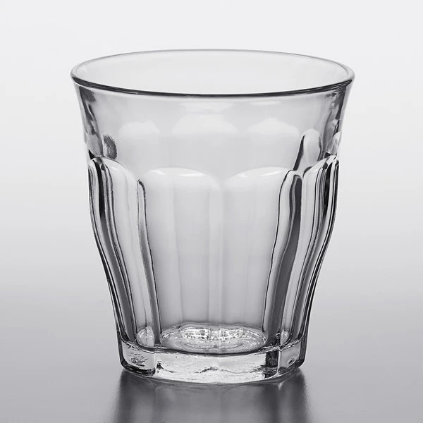 Duralex 1025AB06 Picardie 5.625 Oz. Stackable Glass Tumbler - 6/Pack 2 Duralex 1025AB06 Picardie 5.625 Oz. Stackable Glass Tumbler - 6/Pack - Image 2