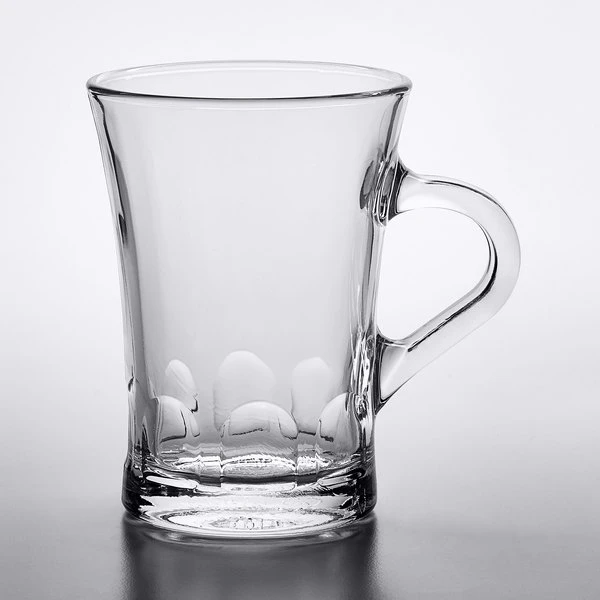 Duralex 4001AR06 Amalfi 6 Oz. Stackable Glass Espresso Mug - 72/Case 2 Duralex 4001AR06 Amalfi 6 Oz. Stackable Glass Espresso Mug - 72/Case - Image 2