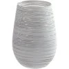Stolzle S3525712T Twister 16.5 Oz. White/Silver Stemless Wine Glass / Tumbler - 24/Case