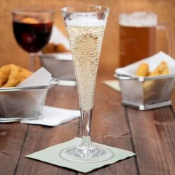 Carlisle 4362007 Liberty 5.8 Oz. Plastic Champagne Flute - 6/Pack