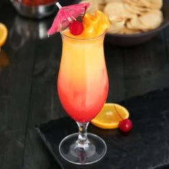 Carlisle 565007 Alibi 16 Oz. Plastic Hurricane Glass - 6/Pack