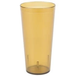 Alternative view of Carlisle 522413 Stackable 24 Oz. Amber SAN Plastic Tumbler - 6/Pack