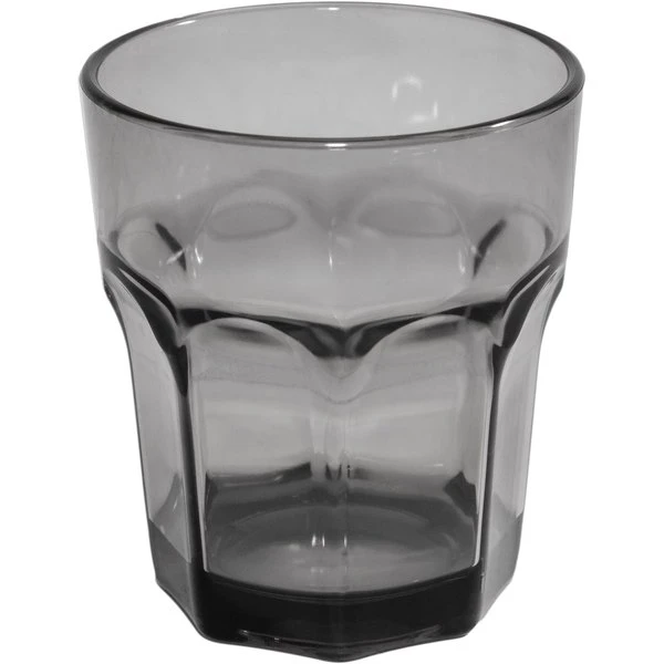 Carlisle 581218 Louis 12 Oz. Smoke SAN Plastic Tumbler - 24/Case 2 Carlisle 581218 Louis 12 Oz. Smoke SAN Plastic Tumbler - 24/Case - Image 2
