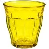 Duralex 1027SR06SA Picardie 8.75 Oz. Yellow Stackable Glass Tumbler - 48/Case
