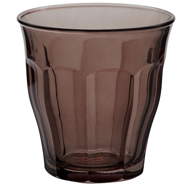 Duralex 1027SR06SE Picardie 8.75 Oz. Stackable Smoke Glass Tumbler - 6/Pack 2 Duralex 1027SR06SE Picardie 8.75 Oz. Stackable Smoke Glass Tumbler - 6/Pack - Image 2