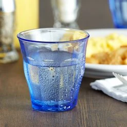 Duralex 1026BB06 Picardie Marine 7.75 Oz. Stackable Glass Tumbler - 6/Pack -Acopa shop 1999512