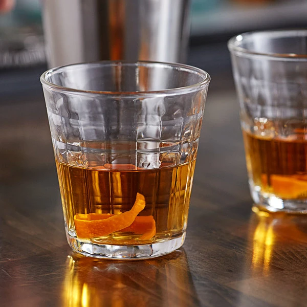 Duralex 1032AB06 Prisme 7.75 Oz. Stackable Glass Tumbler - 6/Pack 1 Duralex 1032AB06 Prisme 7.75 Oz. Stackable Glass Tumbler - 6/Pack