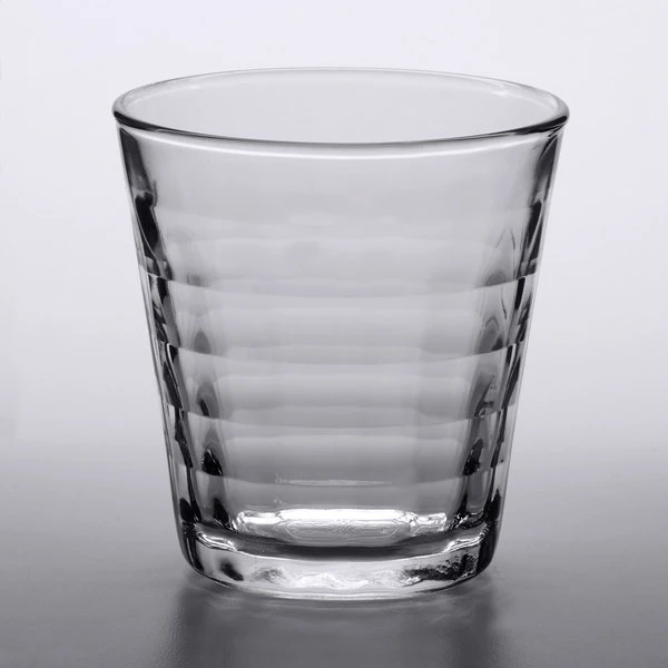 Duralex 1032AB06 Prisme 7.75 Oz. Stackable Glass Tumbler - 48/Case 3 Duralex 1032AB06 Prisme 7.75 Oz. Stackable Glass Tumbler - 48/Case - Image 3