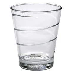 Duralex 1069AB06 Spirale 9.125 Oz. Stackable Glass Tumbler - 6/Pack -Acopa shop 2003921