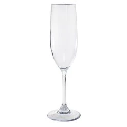 Front Of The House ACH002CLT23 Drinkwise 9 Oz. Tritan Plastic Champagne Flute - 12/Pack