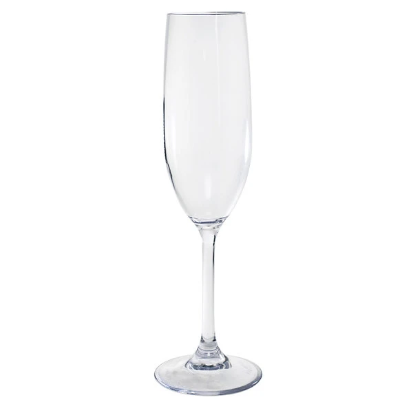 Front Of The House ACH002CLT23 Drinkwise 9 Oz. Tritan Plastic Champagne Flute - 12/Pack