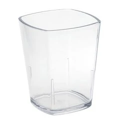 Front Of The House ADO010CLT23 Drinkwise Mod 7 Oz. Tritan Plastic Stackable Rocks / Old Fashioned Glass - 12/Pack