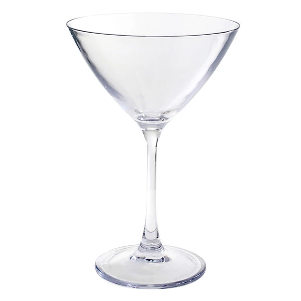 Front Of The House AMA007CLT23 Drinkwise 10 Oz. Tritan Plastic Martini Glass - 12/Pack 1 Front Of The House AMA007CLT23 Drinkwise 10 Oz. Tritan Plastic Martini Glass - 12/Pack