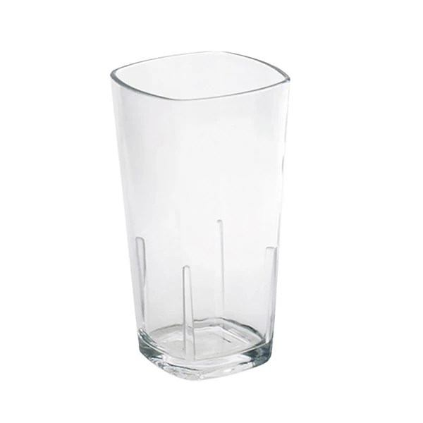 Front Of The House ASG001CLT23 Drinkwise Mod 3 Oz. Tritan Plastic Stackable Shooter / Dessert Shot Glass - 12/Pack 2 Front Of The House ASG001CLT23 Drinkwise Mod 3 Oz. Tritan Plastic Stackable Shooter / Dessert Shot Glass - 12/Pack - Image 2