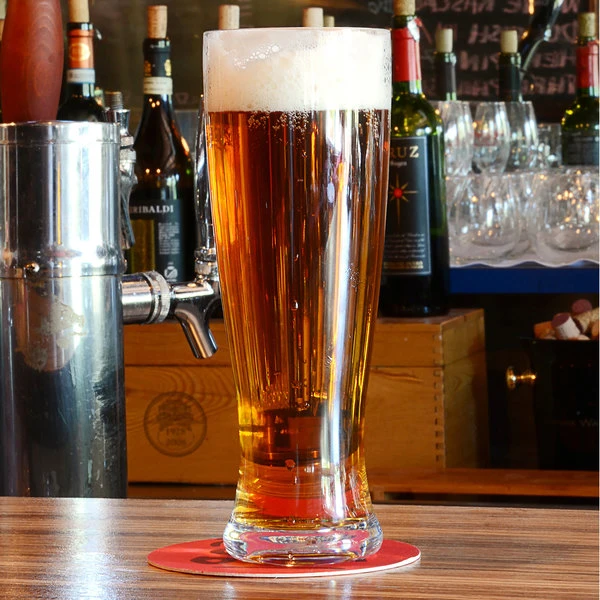 Front Of The House ABR003CLT23 Drinkwise 24 Oz. Tritan Plastic Pilsner Glass - 12/Pack - Image 2