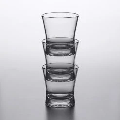 Carlisle 560907 Alibi 8.3 Oz. SAN Plastic Rocks / Old Fashioned Glass - 6/Pack 5 Carlisle 560907 Alibi 8.3 Oz. SAN Plastic Rocks / Old Fashioned Glass - 6/Pack -Acopa shop 2006759