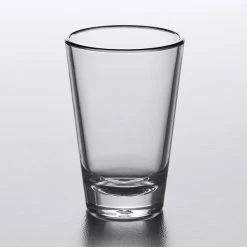 Carlisle 560307 Alibi 2.9 Oz. SAN Plastic Shooter / Dessert Shot Glass - 6/Pack -Acopa shop 2007090