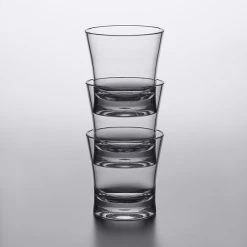 Carlisle 561207 Alibi 11.3 Oz. SAN Plastic Double Rocks / Old Fashioned Glass - 6/Pack 5 Carlisle 561207 Alibi 11.3 Oz. SAN Plastic Double Rocks / Old Fashioned Glass - 6/Pack -Acopa shop 2007212