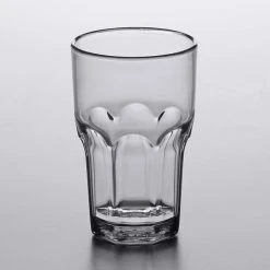 Carlisle 581018 Louis 10 Oz. Smoke SAN Plastic Tumbler - 24/Case 3 Carlisle 581018 Louis 10 Oz. Smoke SAN Plastic Tumbler - 24/Case -Acopa shop 2049548