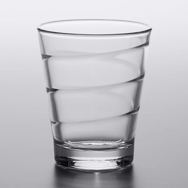 Duralex 1071AB06 Spirale 12.375 Oz. Stackable Glass Tumbler - 6/Pack 2 Duralex 1071AB06 Spirale 12.375 Oz. Stackable Glass Tumbler - 6/Pack - Image 2