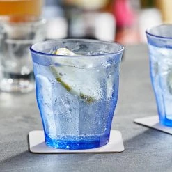 Duralex 1028BB06 Picardie Marine 10.875 Oz. Stackable Glass Tumbler - 6/Pack