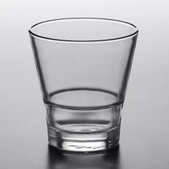 Acopa Select 12 Oz. Flared Stackable Rocks / Old Fashioned Glass - 12/Case -Acopa shop 2108982