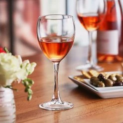 Pasabahce 44809-024 Imperial Plus 10.5 Oz. Fully Tempered Tall Wine Glass - 24/Case