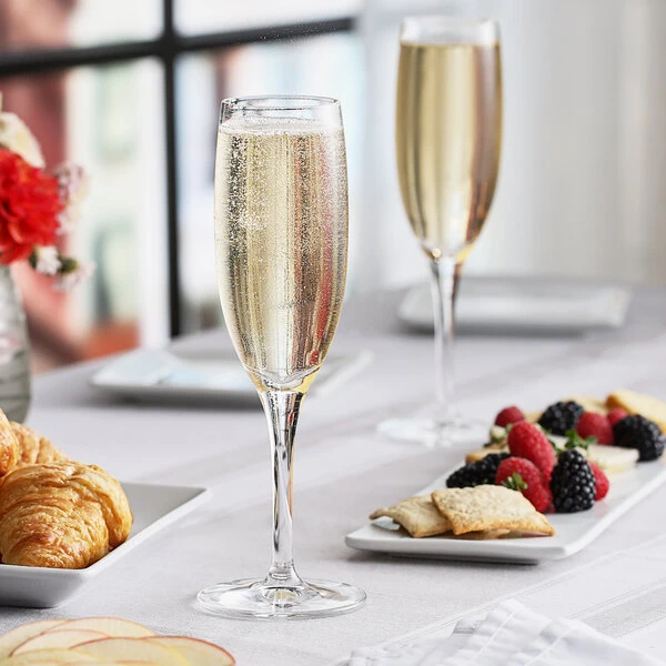 Nude 67009-024 Primeur 6.75 Oz. Flute Glass - 24/Case 1 Nude 67009-024 Primeur 6.75 Oz. Flute Glass - 24/Case