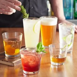 Acopa Select 7 Oz. Stackable Rocks / Old Fashioned Glass - 12/Case -Acopa shop 2119390