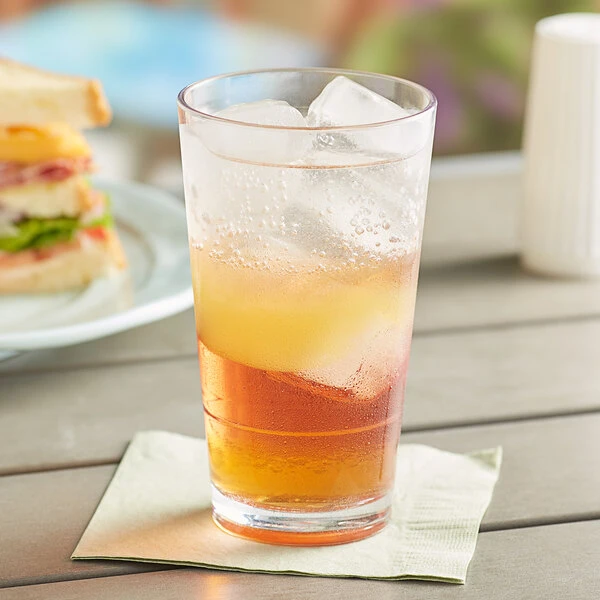 Choice 14 Oz. SAN Plastic Stackable Highball Glass - 24/Case 1 Choice 14 Oz. SAN Plastic Stackable Highball Glass - 24/Case