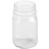 American Metalcraft PMJ16 16 Oz. Plastic Drinking Jar / Mason Jar