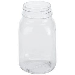 American Metalcraft PMJ26 26 Oz. Plastic Drinking Jar / Mason Jar