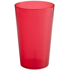 Choice 32 Oz. Red SAN Plastic Pebbled Tumbler - 12/Pack 4 Choice 32 Oz. Red SAN Plastic Pebbled Tumbler - 12/Pack -Acopa shop 2145118