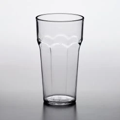 Choice 20 Oz. Clear SAN Plastic Paneled Tumbler - 12/Pack 4 Choice 20 Oz. Clear SAN Plastic Paneled Tumbler - 12/Pack -Acopa shop 2145576