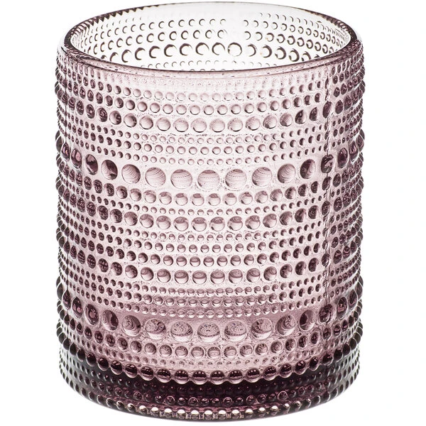 Fortessa Tableware Solutions Fortessa Jupiter 10 Oz. Purple Rocks / Double Old Fashioned Glass - 24/Case 2 Fortessa Tableware Solutions Fortessa Jupiter 10 Oz. Purple Rocks / Double Old Fashioned Glass - 24/Case - Image 2