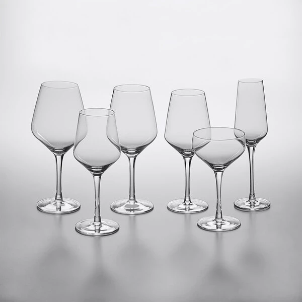 Acopa Silhouette 9 Oz. Flute Glass - 12/Case 3 Acopa Silhouette 9 Oz. Flute Glass - 12/Case - Image 3