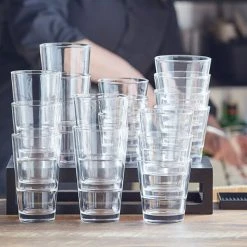 Acopa Select 7 Oz. Stackable Rocks / Old Fashioned Glass - 12/Case -Acopa shop 2191206